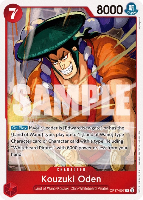 OP17-007 Kouzuki Oden